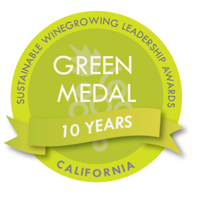 2024 10th Anniversary Green Medal Logo 2024 10th Anniversary Green Medal Logo